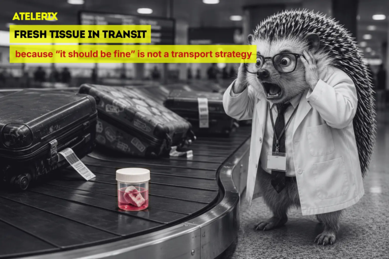 fresh tissue in transit